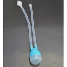 Aspirador Nasal Sucção A Vácuo , Higiene Do Nariz Do Bebê Cor Azul-celeste Foto  mini 1