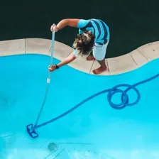 Aspirador Para Limpeza De Piscina Com 8 Rodas - Brustec Foto mini 4