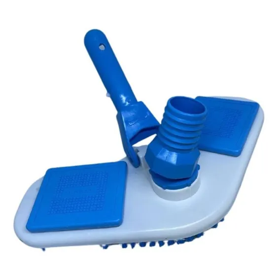 Aspirador Para Limpeza Piscina Asa Delta Com Escova Sodramar Foto 1