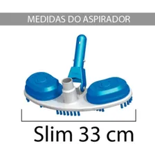 Aspirador Para Piscinas Slim Com Escova 33 Cm Sodramar Foto mini 2
