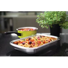 Assadeira Aço Inox Tramontina Cosmos 43x283x6cm 61310/431 Foto mini 4