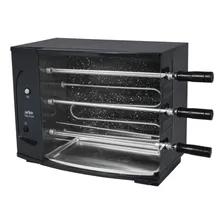 Assador Elétrico Arke Vitta Smart 03 Espetos Rotativo 220v Cor Preto Foto mini  3