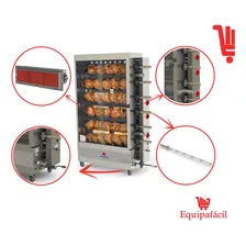 Assador Frango Rotativo Infravermelho 6 Espetos Progás 110V/220V Foto mini 4