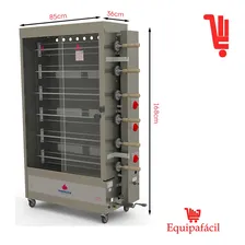 Assador Frango Rotativo Infravermelho 6 Espetos Progás 110V/220V Foto mini 3