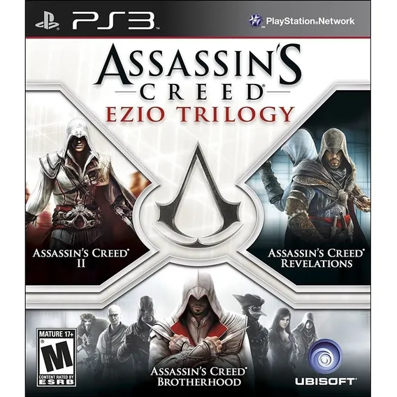 Assassins Creed Ezio Trilogy 3 Jogos Mídia Física - Ps3 Foto 1