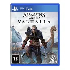 Assassins Creed Valhalla Ps4 Midia Fisica Foto mini 1
