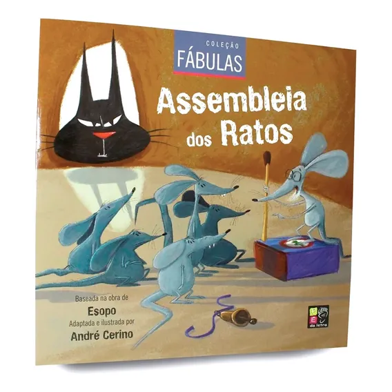 Assembleia Dos Ratos - Fábulas Infantis - Livro Ilustrado Foto 1