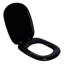 Assento Almofadado Astra P/ Vaso Linha Montezzi Belize Preto Foto mini 3