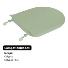 Assento Almofadado Incepa Calypso Astra Cor Verde Água Foto mini 3