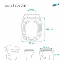 Assento Almofadado Sabatini Branco Foto mini 2