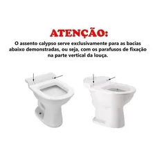 Assento Almofadado Tampa Astra P/ Bacia Incepa Calypso Biscuit Foto mini 3