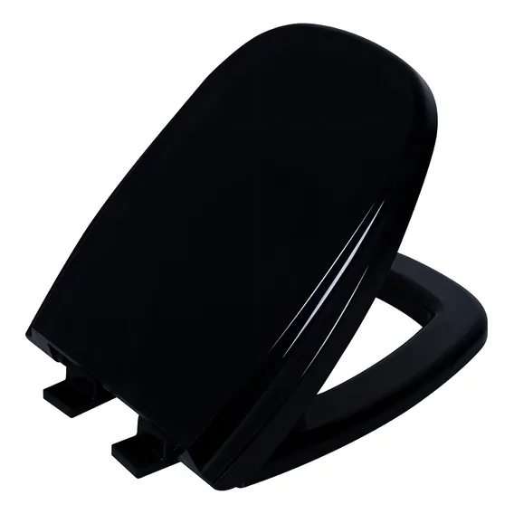 Assento Astra Soft Close Fechamento Suave Monte Carlo Preto Foto 1