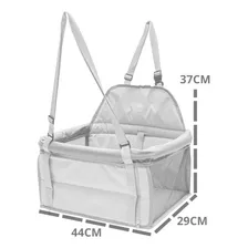 Assento Carro Cães 10kg Transpet Tubline Cadeira Pets Foto mini 3