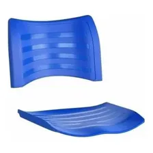 Assento E Encosto Para Cadeira Iso Fixa Giratoria Azul Foto mini 1