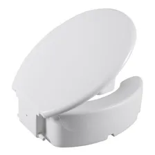 Assento Especial Para Vaso Sanitário Elevado 13cm - Astra Cor Branco Foto mini 1