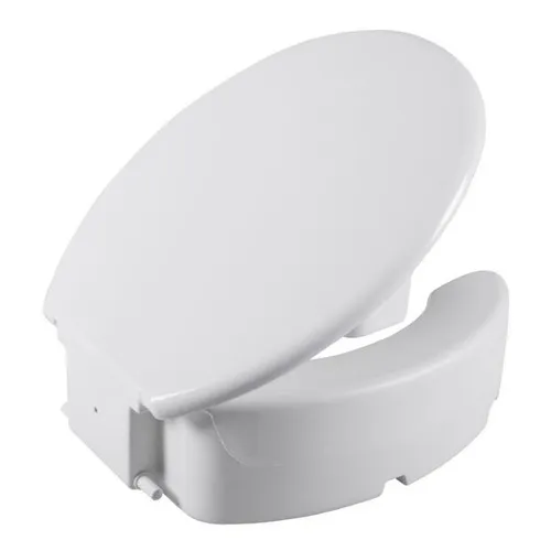 Assento Especial Para Vaso Sanitário Elevado 13cm - Astra Cor Branco Foto 1