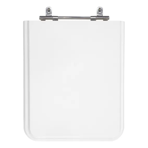 Assento Laqueado Square Branco Tampa Para Vaso Incepa Mdf Foto 1