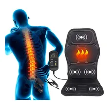 Assento Massageador Almofada P/ Cadeira Encosto Massagem Bivolt Foto mini 4