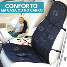 Assento Massageador Elétrico Costas Carro Cama Sofá Cadeira Foto mini  3