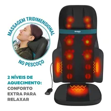 Assento Massageador Shiatsu Comfort Genis Relax Polishop Bivolt Foto mini 4