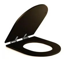 Assento Poliester Soft Close Carrara Marrom Fosco Para Deca Foto mini  2