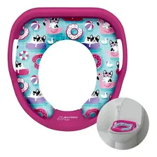 Assento Redutor Vaso Sanitário Infantil Com Alça Multikids Foto mini 1