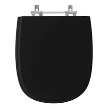 Assento Sanitário AcrÃlico Sabatini Preto Para Vaso Icasa Foto mini 1