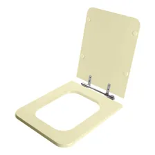 Assento Sanitário AcrÃlico Square Bege Para Vaso Incepa Foto mini 2