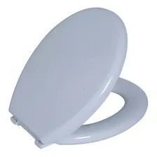 Assento Sanitário Almofadado Astra Oval Branco Foto mini 1