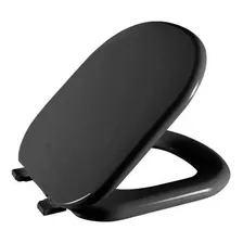 Assento Sanitário Almofadado Astra Sabatini Preto Vaso Icasa Foto  mini 1