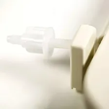 Assento Sanitário Almofadado Astra Vaso Stylus Celite Bege Foto mini 3