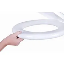 Assento Sanitário Almofadado Branco Icasa Misti Foto mini  3