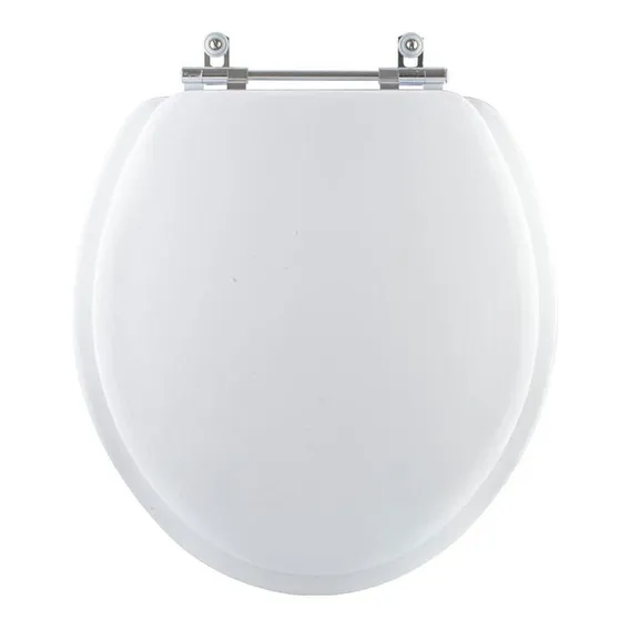 Assento Sanitário Almofadado Clássica Branco Para Celite Foto 1