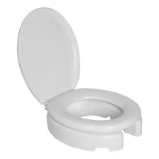 Assento Sanitário Almofadado Elevado Branco De 11,5cm Astra Foto  mini 1