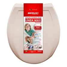 Assento Sanitário Almofadado Oval Mebuki Varias Cores Foto mini 1