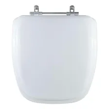Assento Sanitário Almofadado Savary Branco Para Vaso Eternit Foto  mini 1