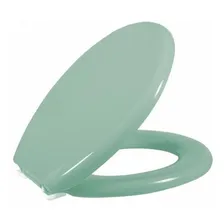 Assento Sanitário Almofadado Vaso Oval Astra Verde Claro Foto  mini 1