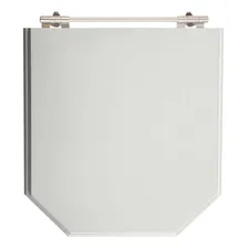 Assento Sanitário Atrium Cinza Platina Para Louça Incepa Foto  mini 1