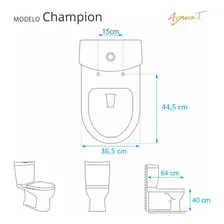 Assento Sanitário Champion Branco Para Vaso Agnes T Foto mini  3
