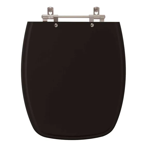 Assento Sanitario Com Amortecedor Paladium Preto P/ Celite Foto 1