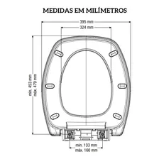 Assento Sanitário Com Soft Close Censi Thema Branco Foto mini 2