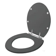 Assento Sanitario Convencional Cinza P/ Vaso Ideal Standard Foto mini 2