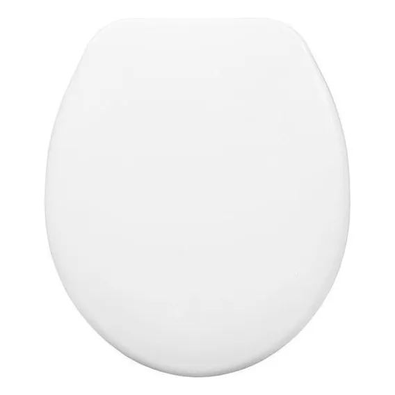 Assento Sanitário Convencional Oval Pp Branco Delicat Foto 1