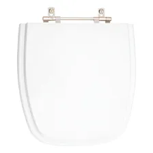 Assento Sanitário Em Mdf Angra Branco Para Bacia Logasa Foto mini 1