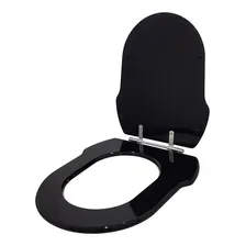 Assento Sanitário Hampton Preto Para Louça Incepa Foto mini 2