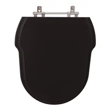 Assento Sanitário Hampton Preto Para Louça Incepa Foto  mini 1
