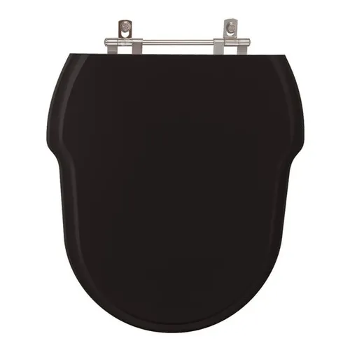 Assento Sanitário Hampton Preto Para Louça Incepa Foto 1
