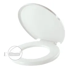 Assento Sanitario Herc Prime Almofadado Branco 2385 Foto mini 1
