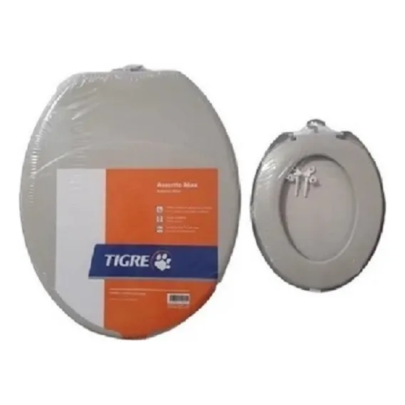 Assento Sanitário Max Tigre Cinza Foto 1
