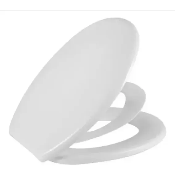 Assento Sanitário Oval Família Branco Astra Foto 1